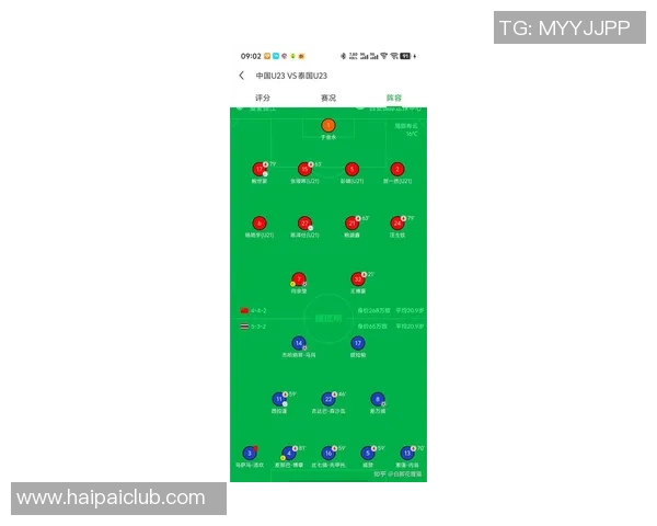 U23国足亚洲杯赛程全面解析及比赛时间安排详解